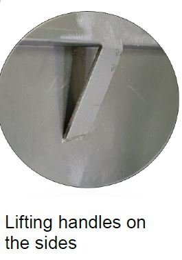 lekbak staal 1 IBC